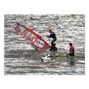 WINDSURFERS PHOTO PRINT