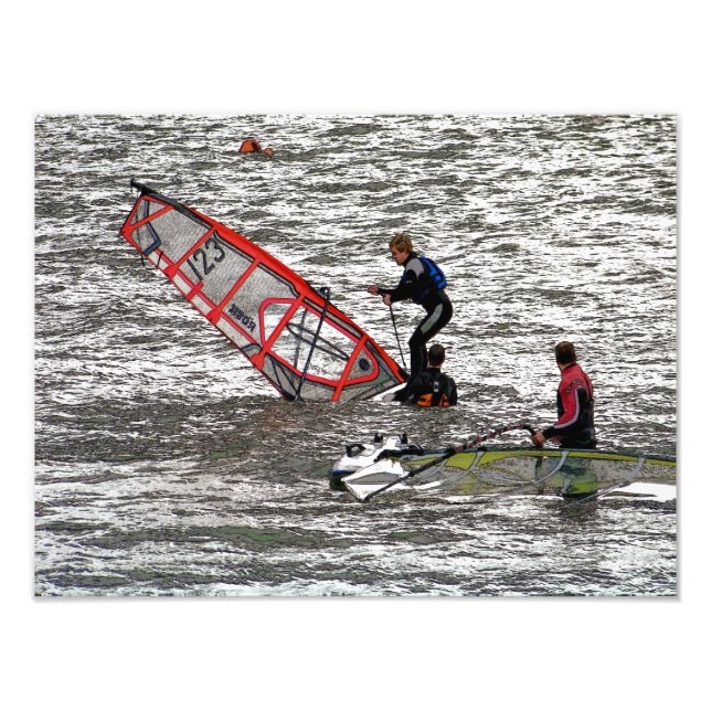 WINDSURFERS PHOTO PRINT (Front)