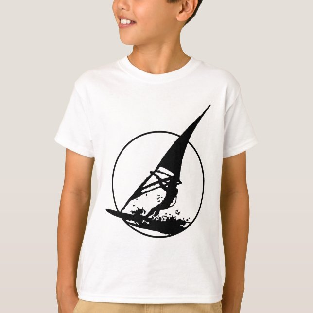 windsurfing-30321 WINDSURFING SURFING SURFER WATER T-Shirt (Front)