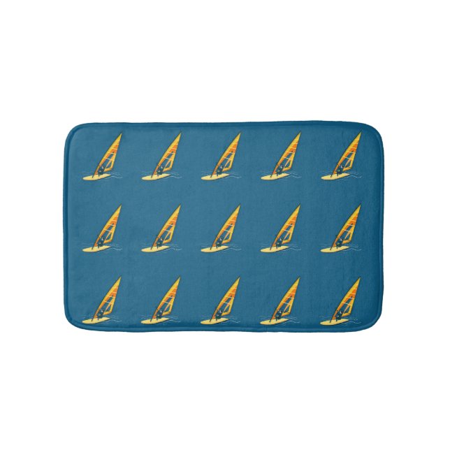 Windsurfing Bath Mat (Front)