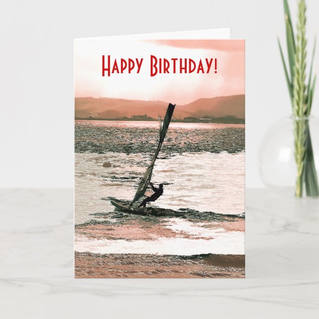 WINDSURFING CARD (Front)