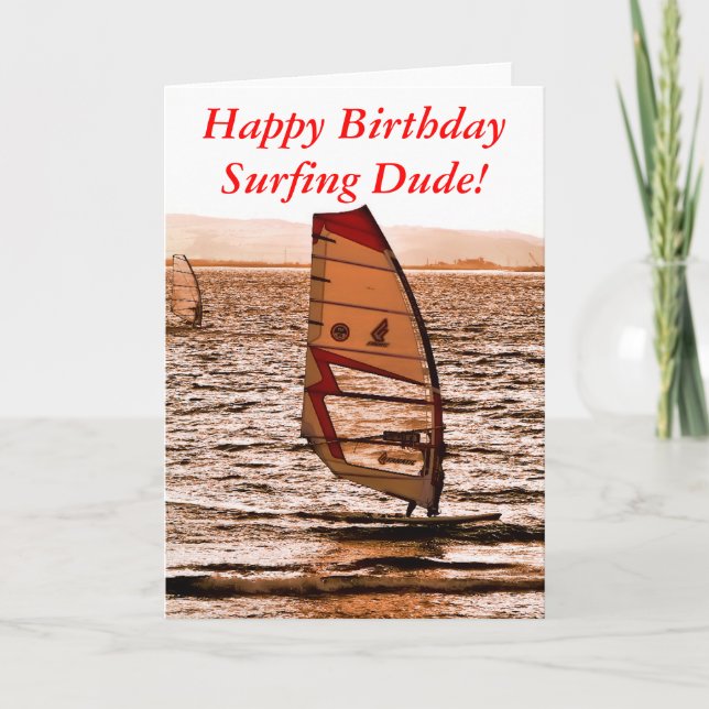 WINDSURFING CARD (Front)