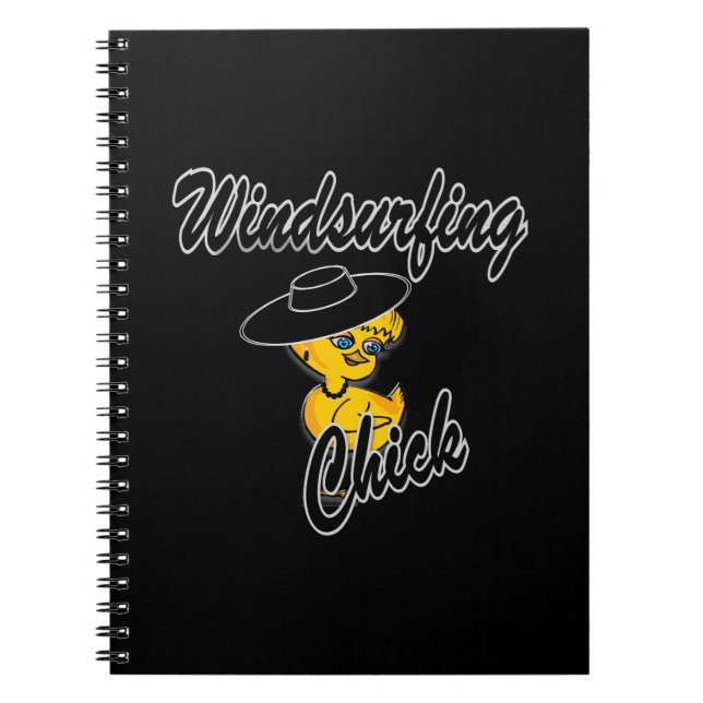 Windsurfing Chick #4 Notebook (Front)