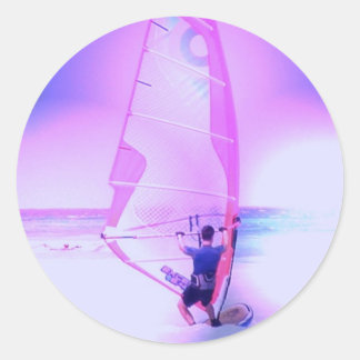 Windsurfing Colour Sticker