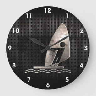 Windsurfing; Cool Large Clock