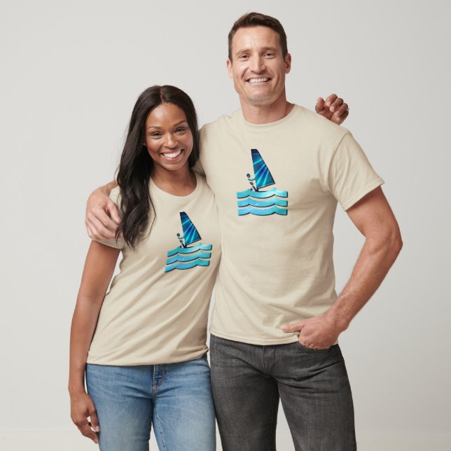 Windsurfing Design Long Sleeve Shirt (Unisex)
