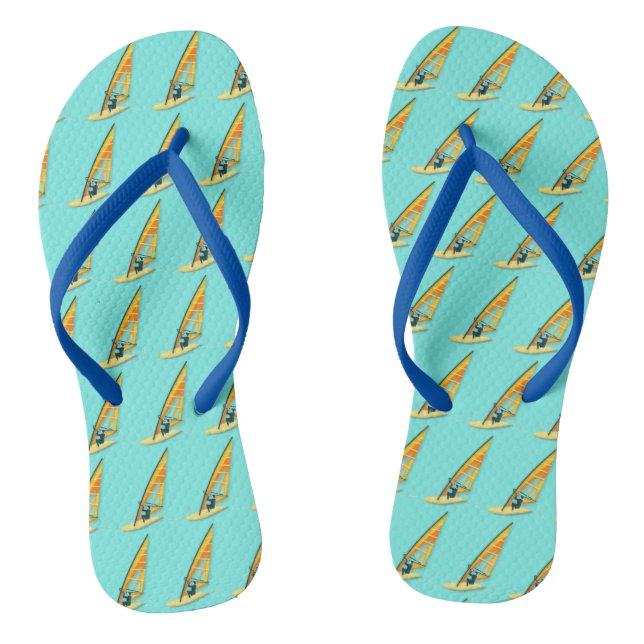 Windsurfing Flip Flops (Footbed)