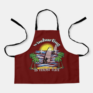 Windsurfing Is Most Fun Apron