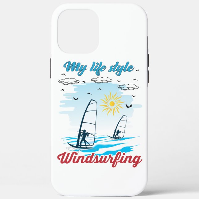 Windsurfing Is My Life Style Case-Mate iPhone Case (Back)