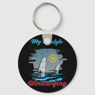 Windsurfing Is My Life Style Key Ring