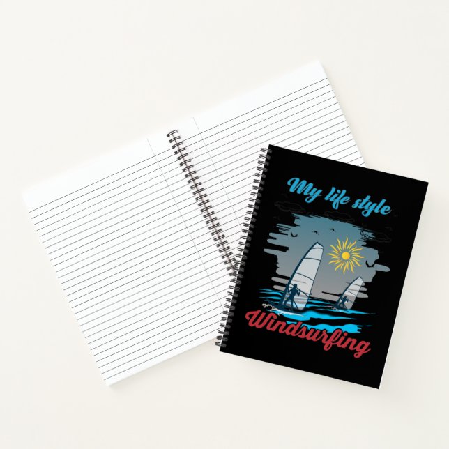 Windsurfing Is My Life Style Notebook (Inside)