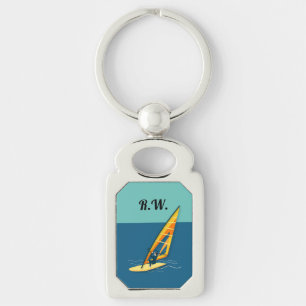 Windsurfing Key Ring