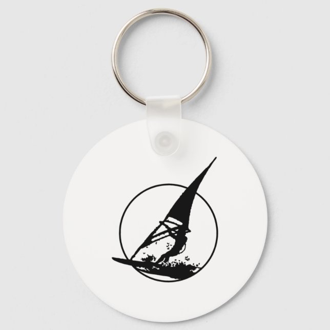 Windsurfing Key Ring (Front)