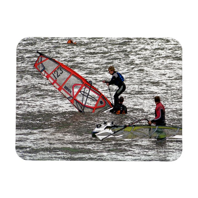 WINDSURFING MAGNET (Horizontal)