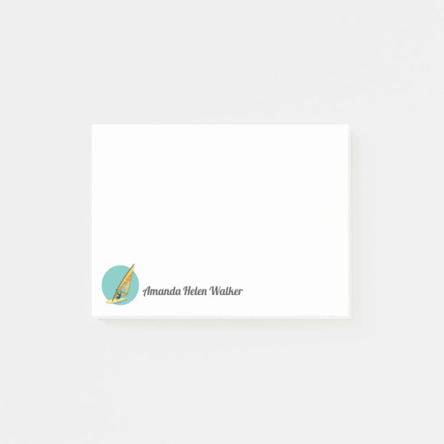 Windsurfing Post-it Notes (Front)