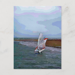 WINDSURFING POSTCARD