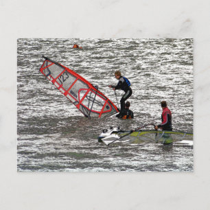 WINDSURFING POSTCARD
