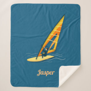 Windsurfing Sherpa Blanket