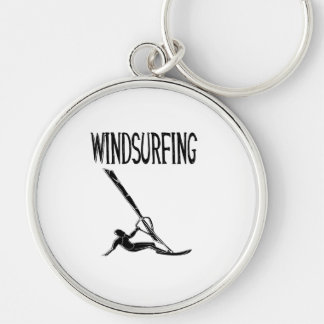 windsurfing v3 black text sport windsurf windsurfe key ring
