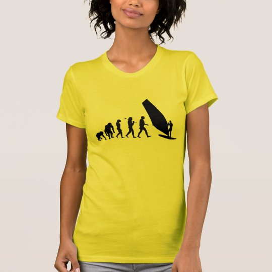 Windsurfing womens sports sailboard sailing T-Shirt
