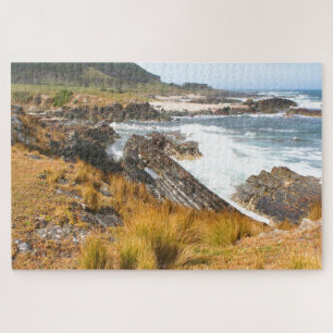Windswept bay, King Island, Tasmania, Australia Jigsaw Puzzle