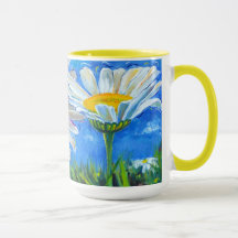 Windswept Daisies Cheery Mug