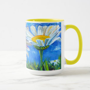 Windswept Daisies Cheery Mug