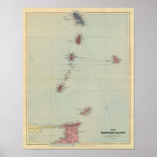 Windward Islands Poster