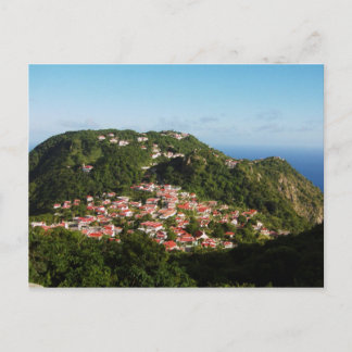 Windwardside Saba Postcard