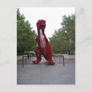 Windy City Dinosaur Postcard