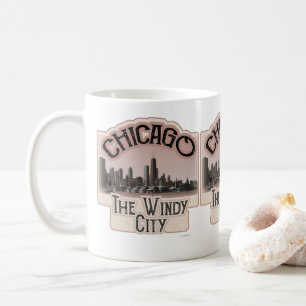 Windy City in Chicago Slogan Coffee Mug