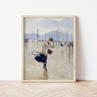 Windy Day | Jean Béraud Poster