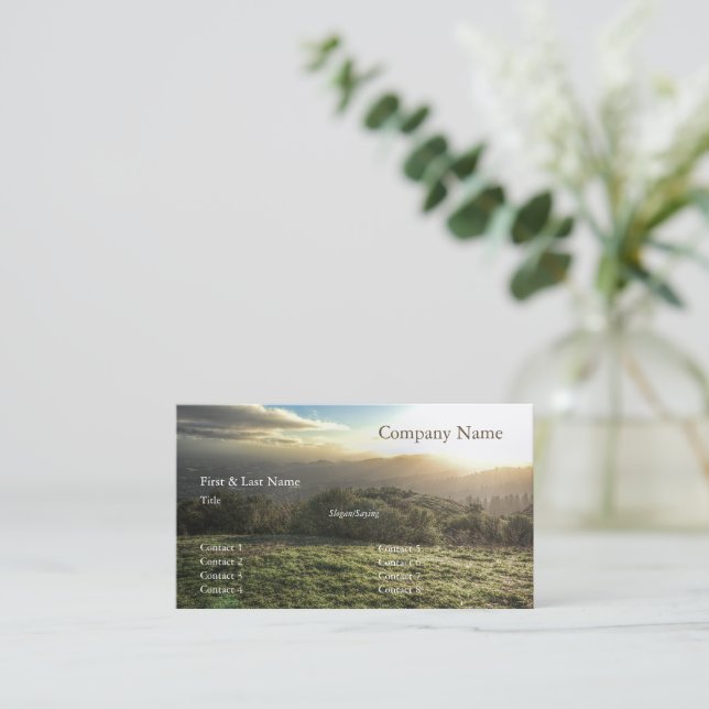 Windy Hill 8b Business Card (Standing Front)