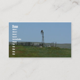 Windy Pasture Business Card