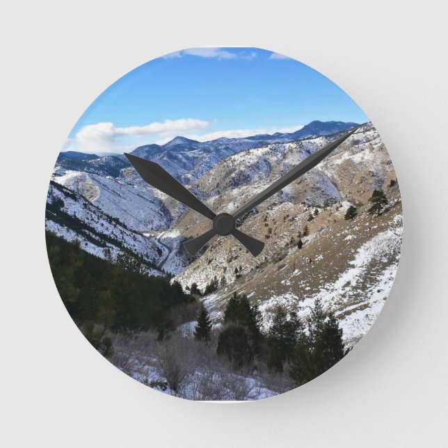 Windy Saddle Park, Golden, Colorado Round Clock (Front)
