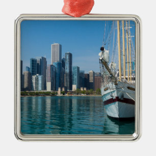 Windy Sailing Metal Tree Decoration
