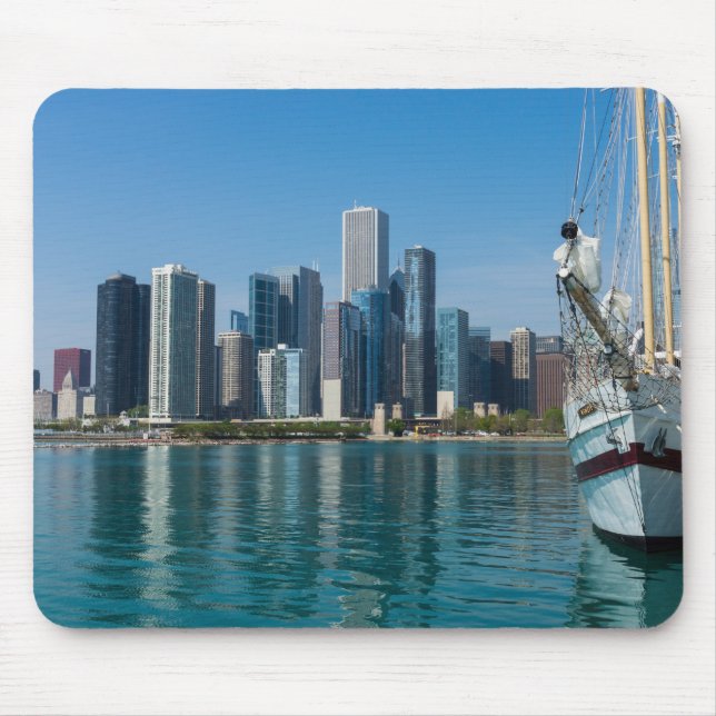 Windy Sailing Mouse Mat (Front)