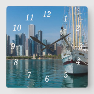 Windy Sailing Wall Clock