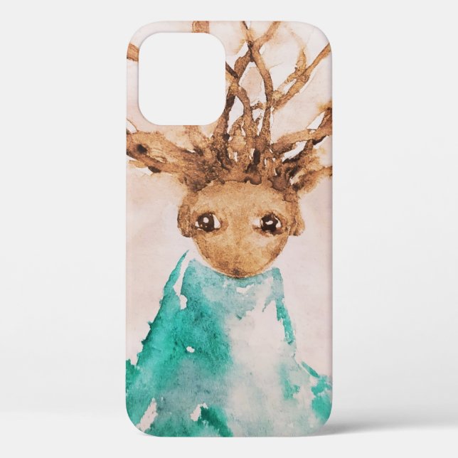 Windy weather cute baby Case-Mate iPhone case (Back)