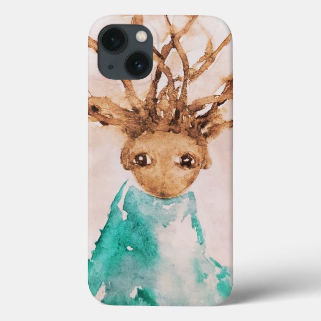 Windy weather cute baby Case-Mate iPhone case (Back)