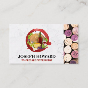 Wine Accessories   Corks Business Card