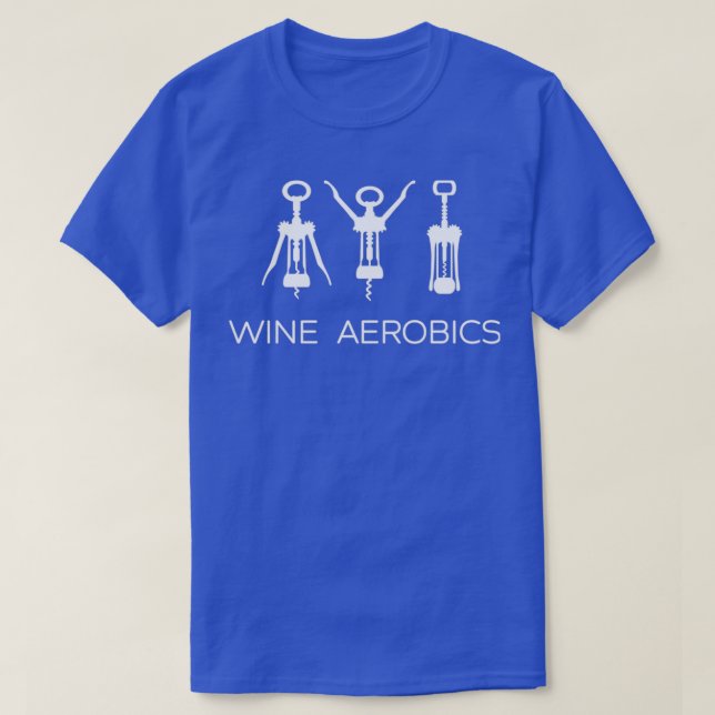 Wine Aerobics Yoga Gym Exercise Essential TShirt C (Design Front)