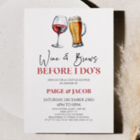 Wine and Brews Before I Do's Beer Couples Shower