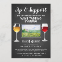 wine and cheese fundraiser event sip and support