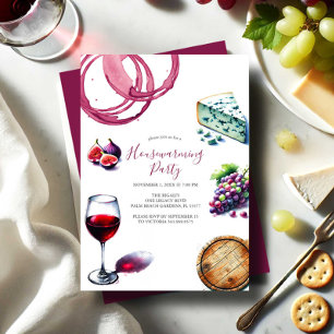 Wine and Cheese Housewarming Party Invitations