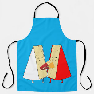 Wine And Cheese Lovers Apron