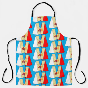 Wine And Cheese Lovers Apron
