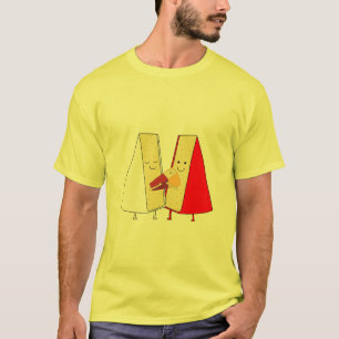Wine And Cheese Lovers T-Shirt