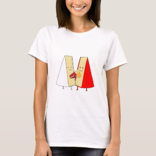 Wine And Cheese Lovers T-Shirt