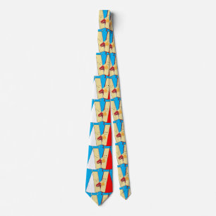 Wine And Cheese Lovers Tie